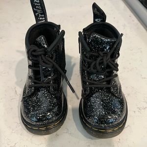 Toddler Sparkle Doc Martens